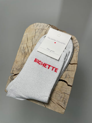 Chaussette à paillette Bichette